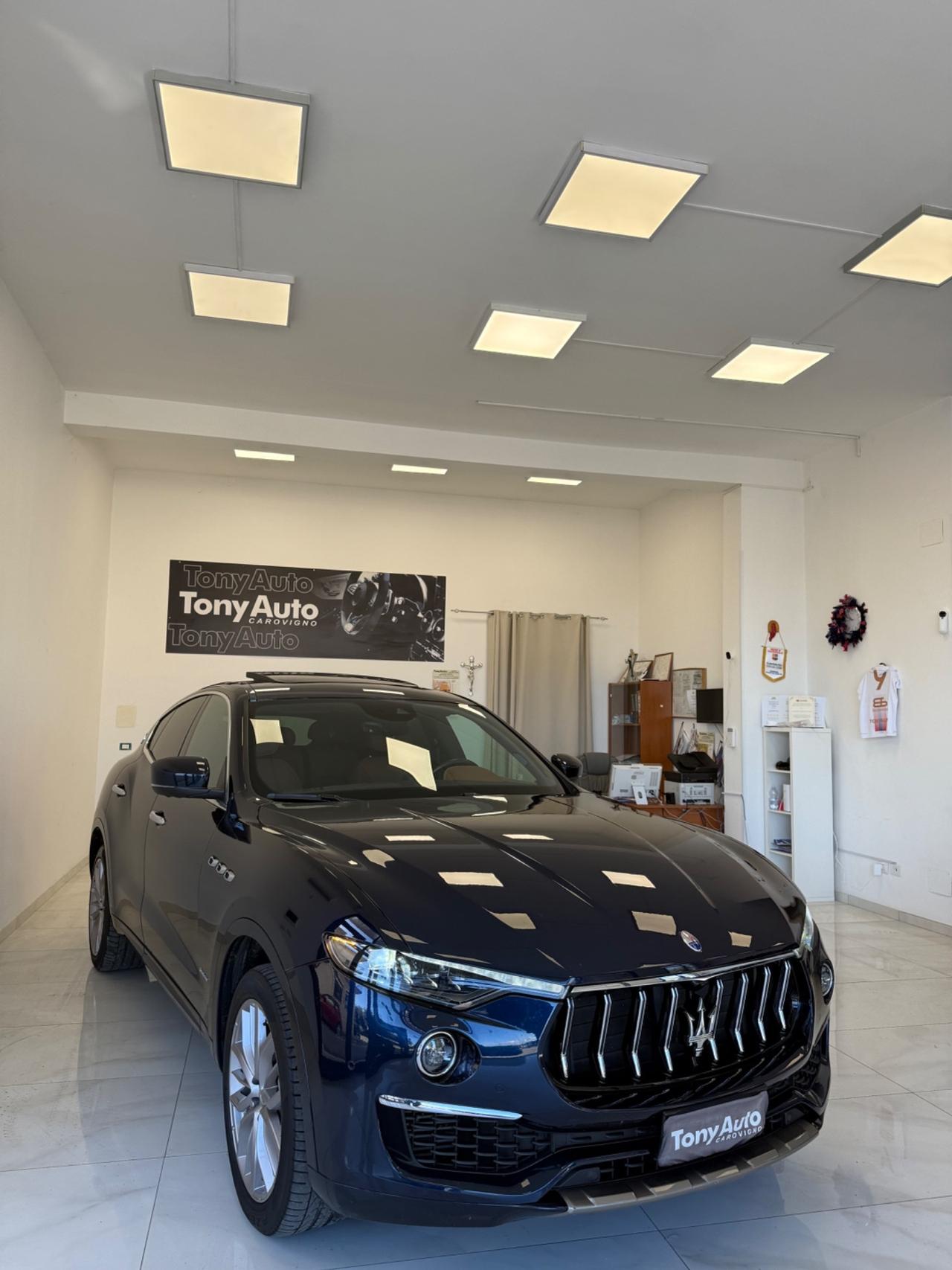 Maserati Levante Granlusso 250 auto TETTO APRIBIE APPLE CARPLAY,TELECAMERA,NAVI,KM CERTIFICATI ITALIA