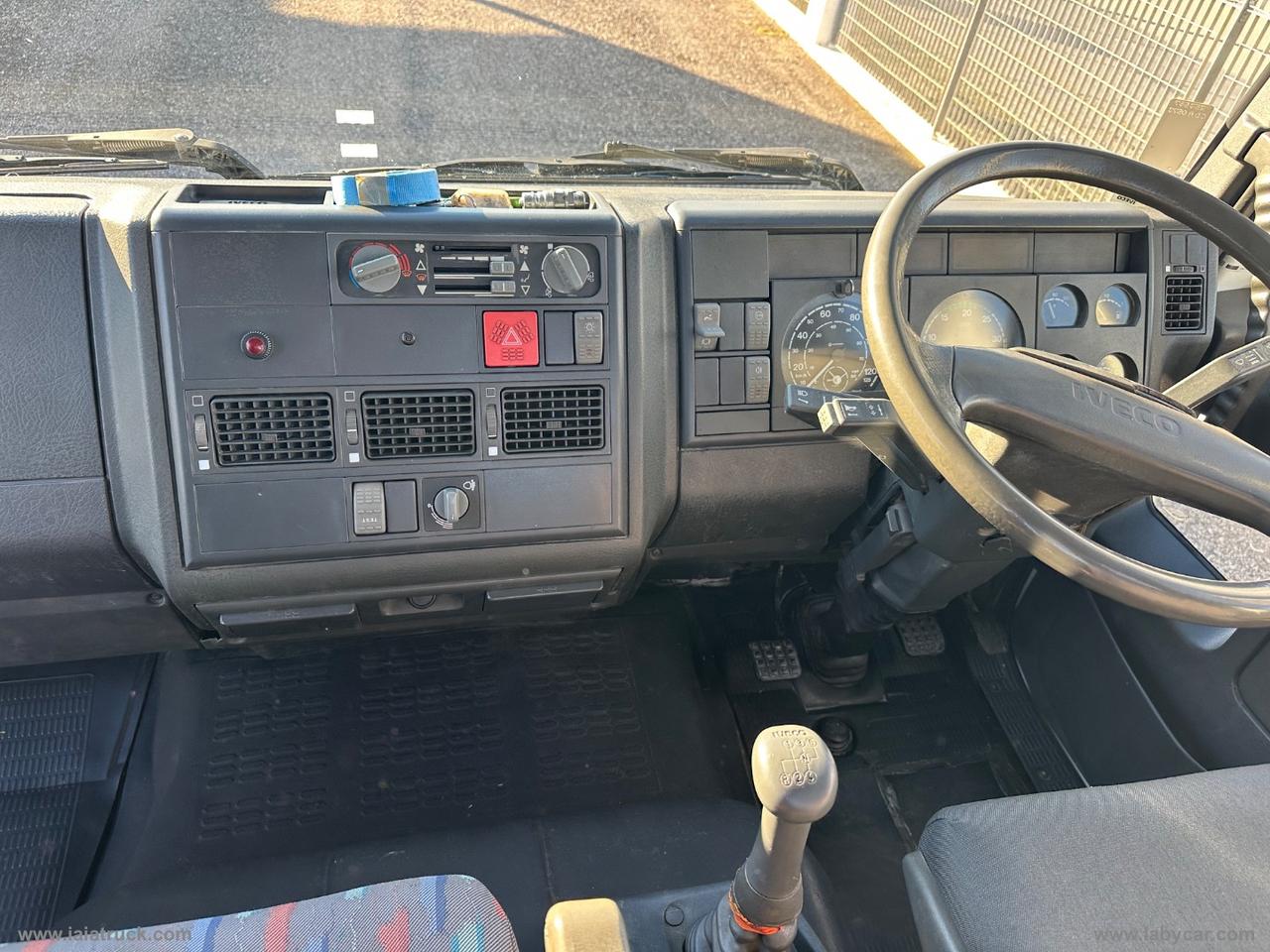 EUROCARGO TECTOR 75E15 RIBALTABILE CON GRU-PINZA ROTANTE