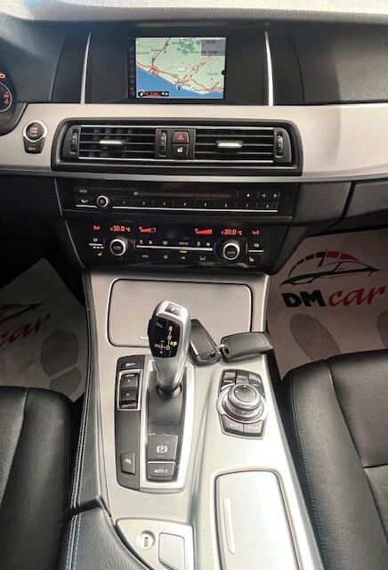 BMW 520 D 184 CV TOURING LUXURY PELLE TOTALE AUTOMATICO NAVI CERCHI SEDILI ANT. A REGOLAZIONE ELETTRICA