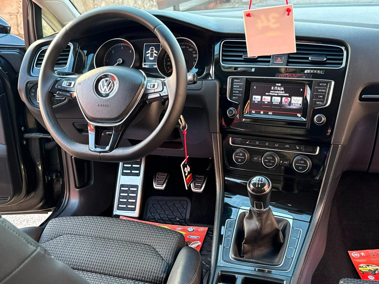 Volkswagen Golf 7 1.6 tdi 105cv BlueMotion - 2014