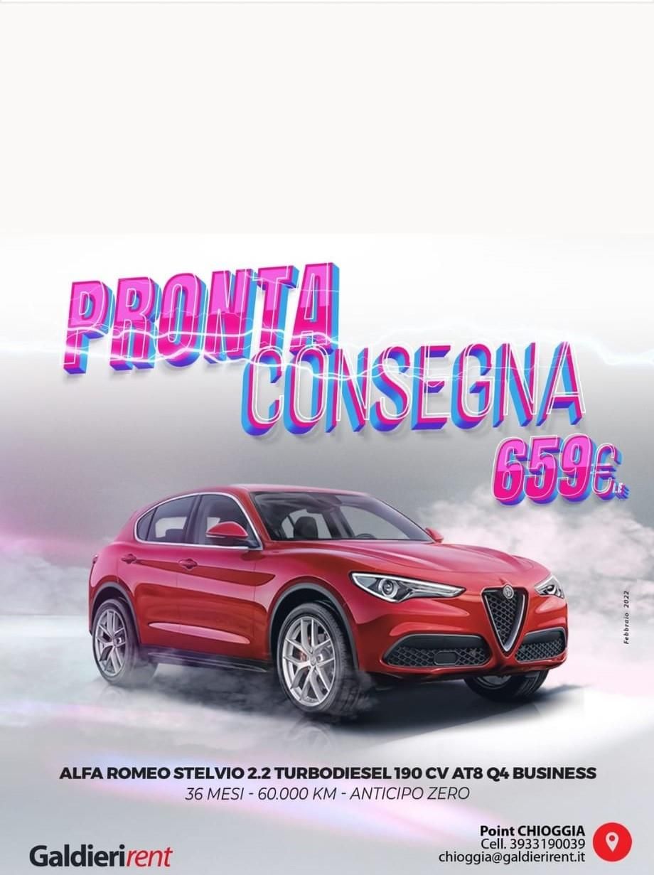 ALFA ROMEO Stelvio Stelvio 2.2 T.diesel 190 CV AT8 Q4 Bus.