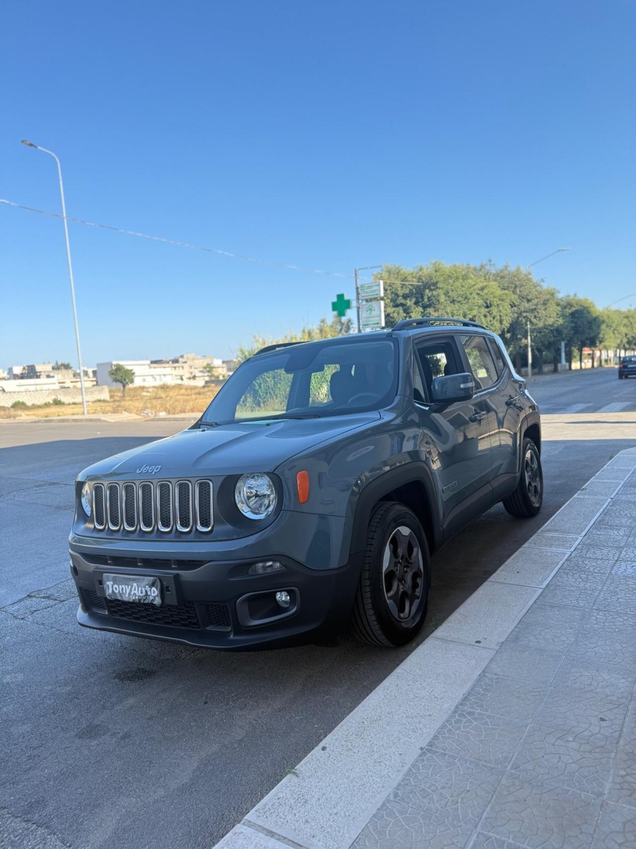 Jeep Renegade 1.6 mjt Longitude 120cv NAVIGATORE,ANDROID AUTO,KM CERTIFICATI,UNICO PROPRIETARIO