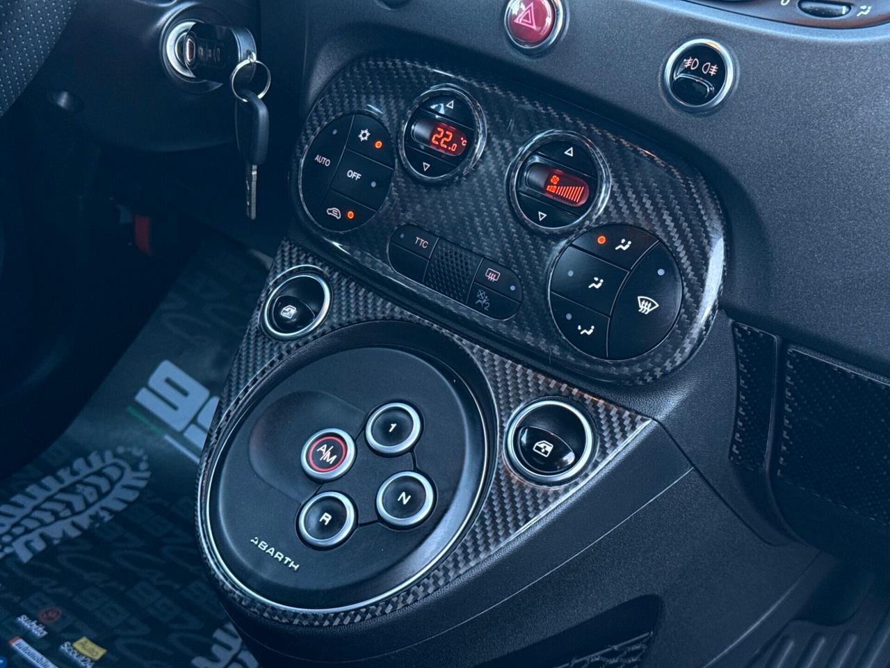 Abarth 595 1.4 Turbo T-Jet 180 CV Competizione SABELT CARBONIO FULL MTA