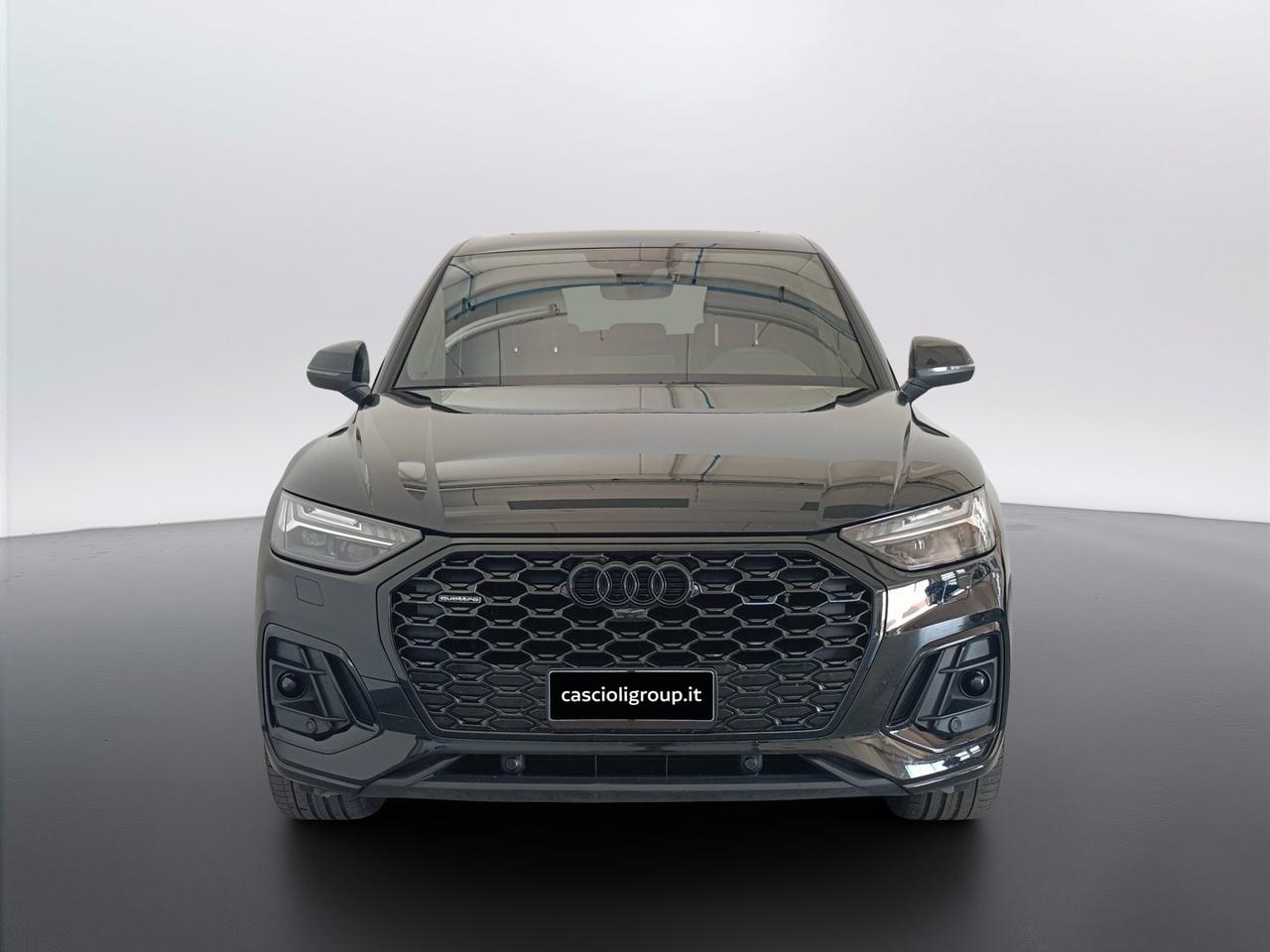 AUDI Q5 I Sportback 2021 - Q5 Sportback 40 2.0 tdi mhev 12V Identity Black quattro s-tronic