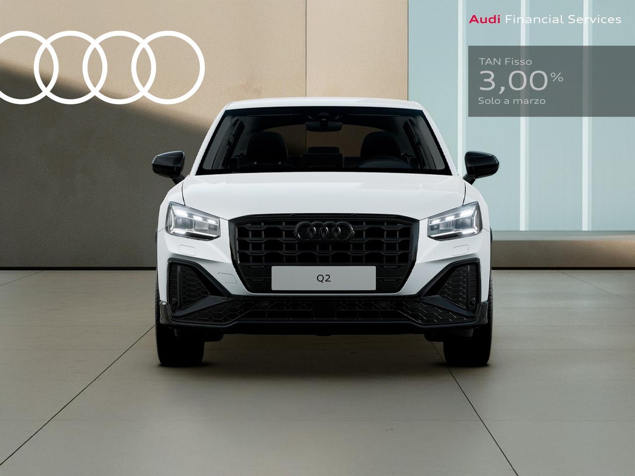 Audi Q2 40 2.0 tfsi identity black quattro s-tronic