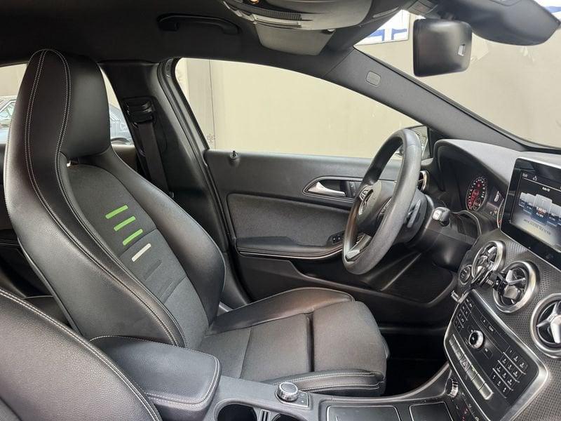 Mercedes-Benz Classe A A 160 d Sport AUTOMATICA NEOPATENTATI CRONOLOGIA TAGLIANDI