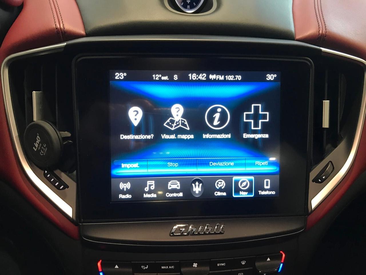 Maserati Ghibli V6 Diesel 250cv Granlusso 12/2018