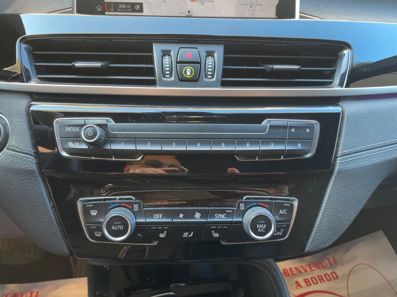 Bmw X1 sDrive16d Aut. xLine Plus NAVY PELLE LED 18