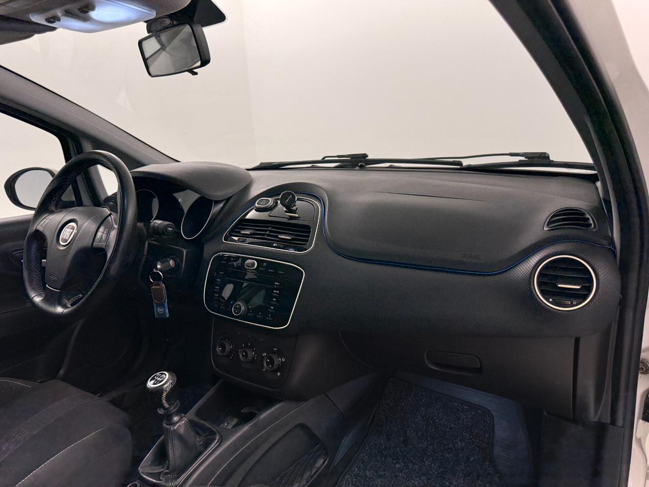 Fiat Punto Evo 1.3 Mjt 90 CV 5 porte Sport/tetto apribile/clima/sensori/1 propietario