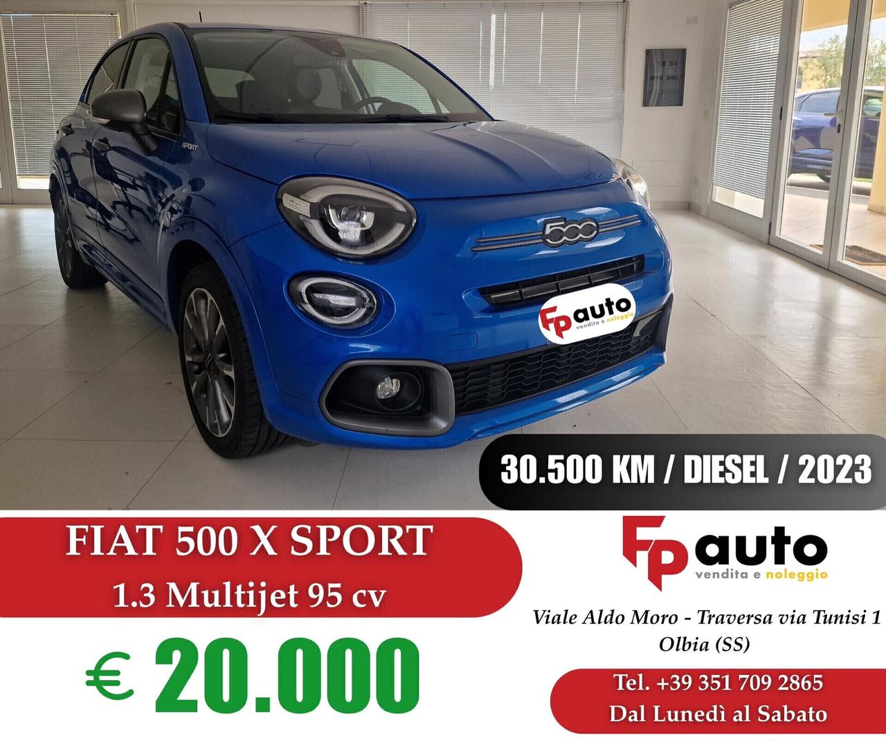 Fiat 500X 1.3 MultiJet 95 CV Sport