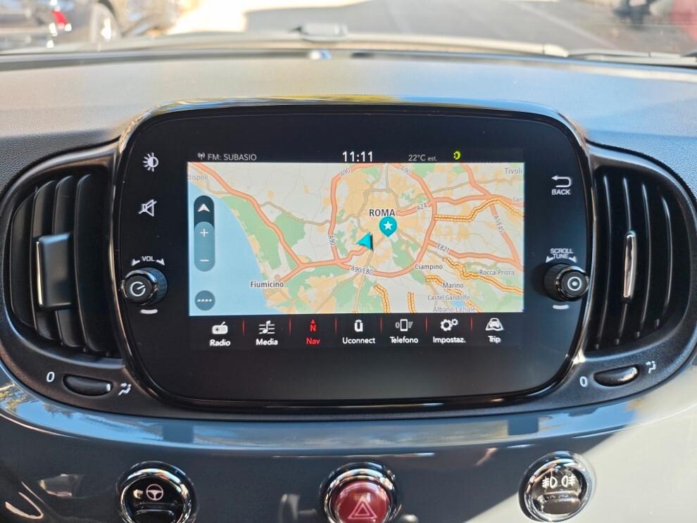 Fiat 500 1.2 SPORT AUTOMATICA NAVI UNIPRO'