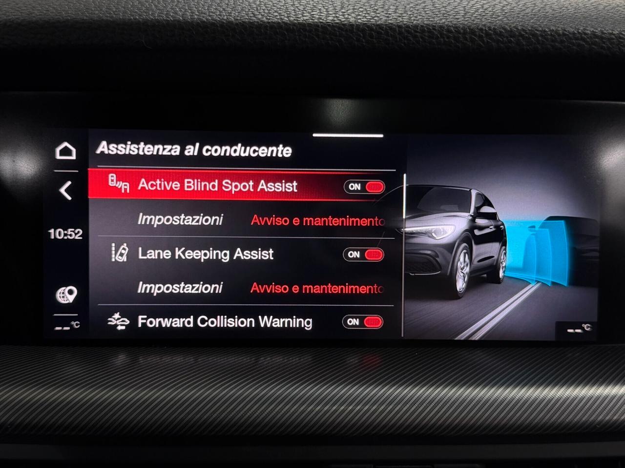 Alfa Romeo Stelvio 2.2 TD 210 CV VELOCE TETTO HARMAN KARDON Q4