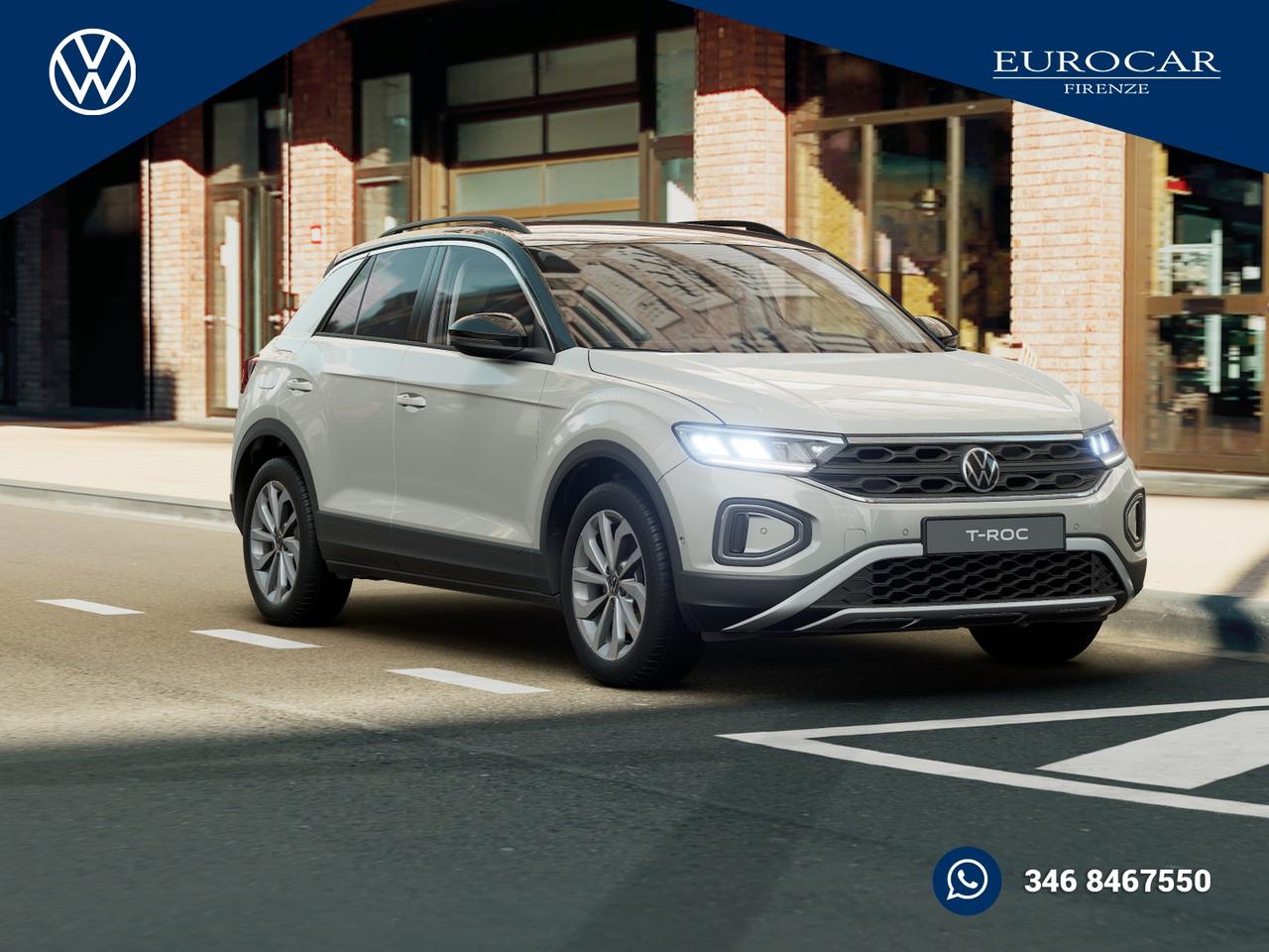 Volkswagen T-Roc 2.0 tdi edition plus 150cv dsg