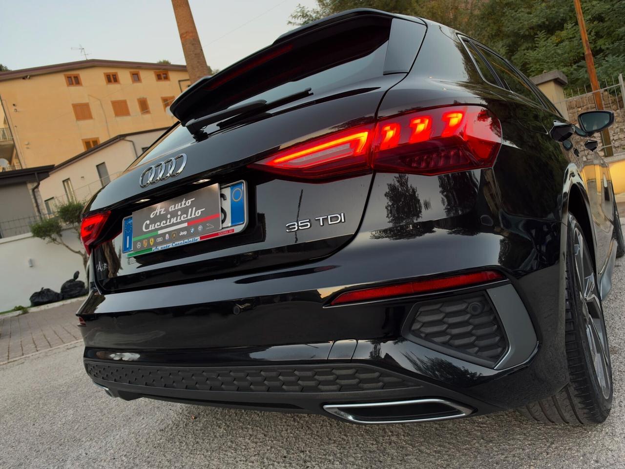 Audi A3 SPB 35 TDI 150 CV - S-LINE - S-TRONIC MY 22 FULL PELLE- MATRIX