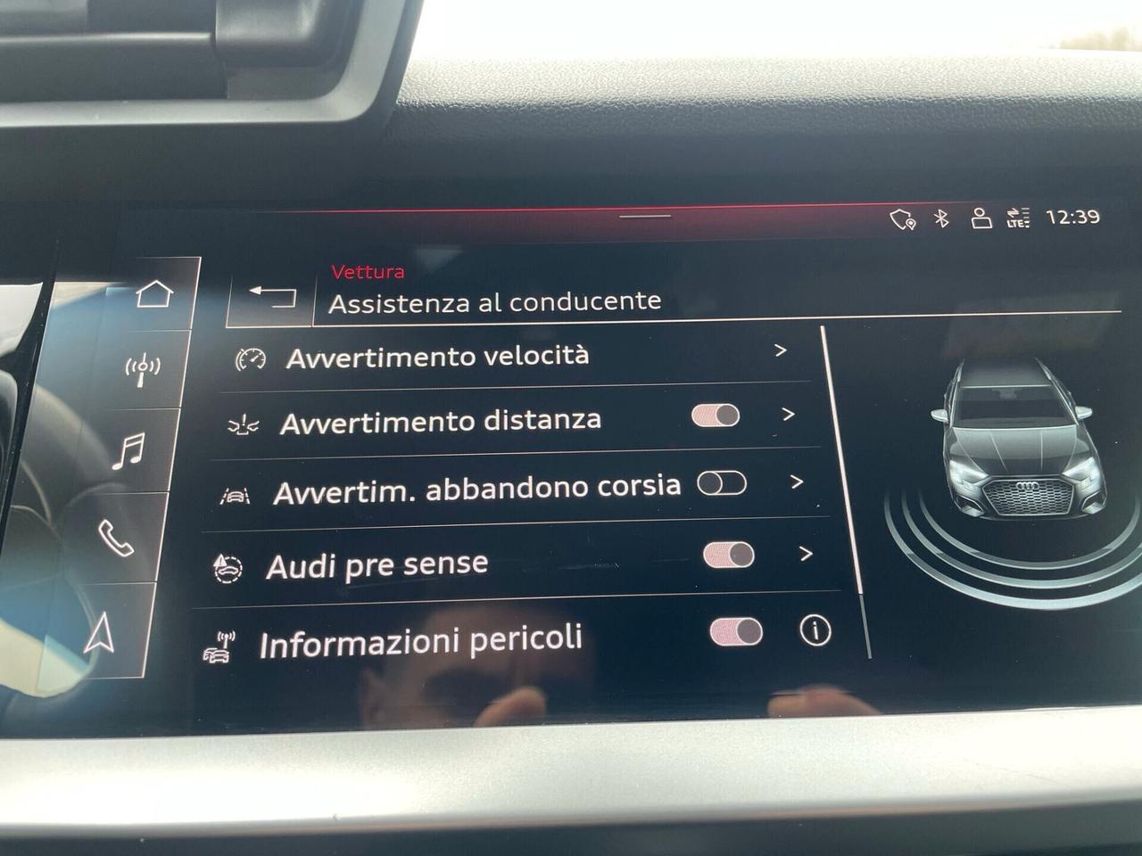 AUDI A3 SPB 35tdi S TRONIC S LINE 150cv.