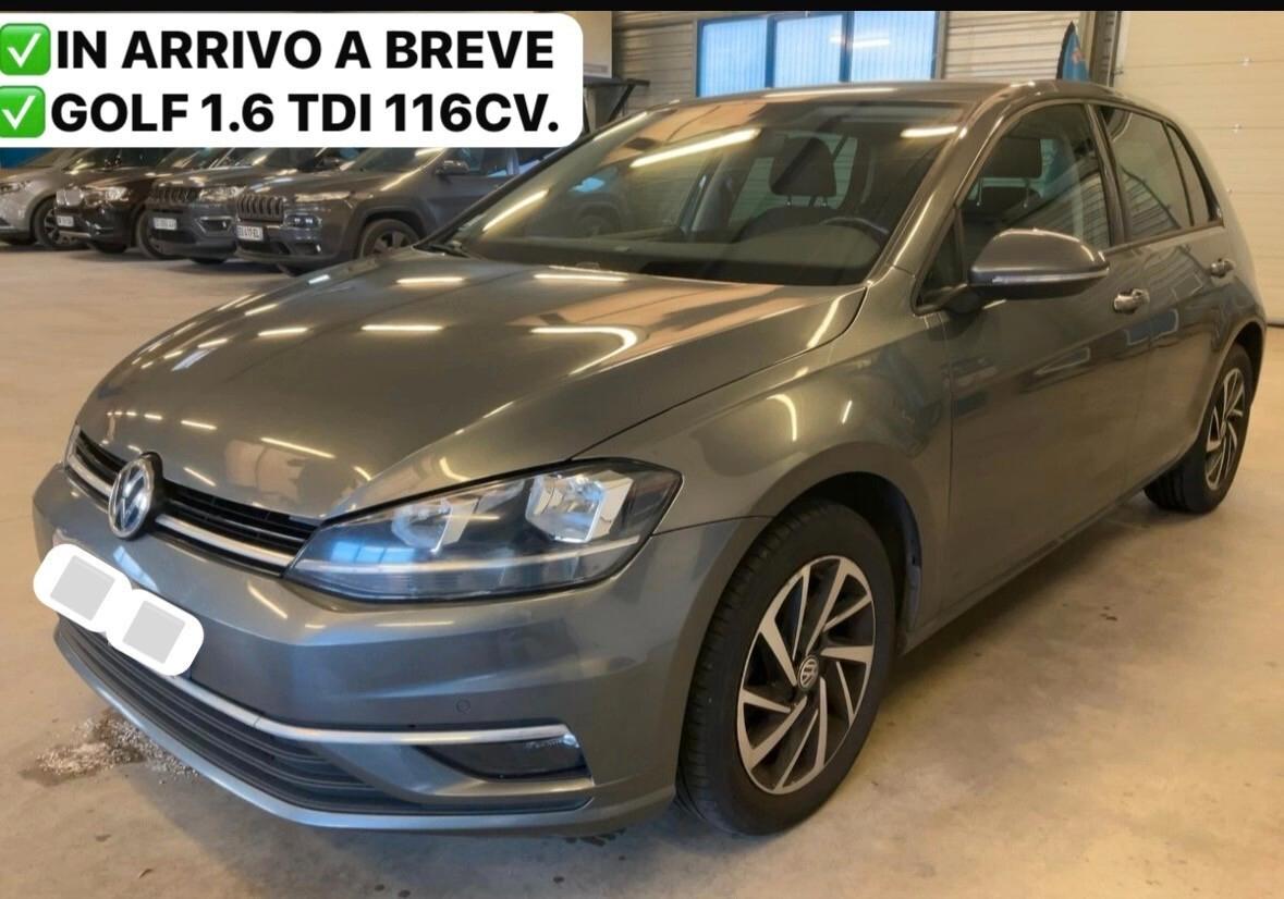 GOLF 1.6 TDI 115 CV. E6 NAVI+CERCHI+RETROCAMERA
