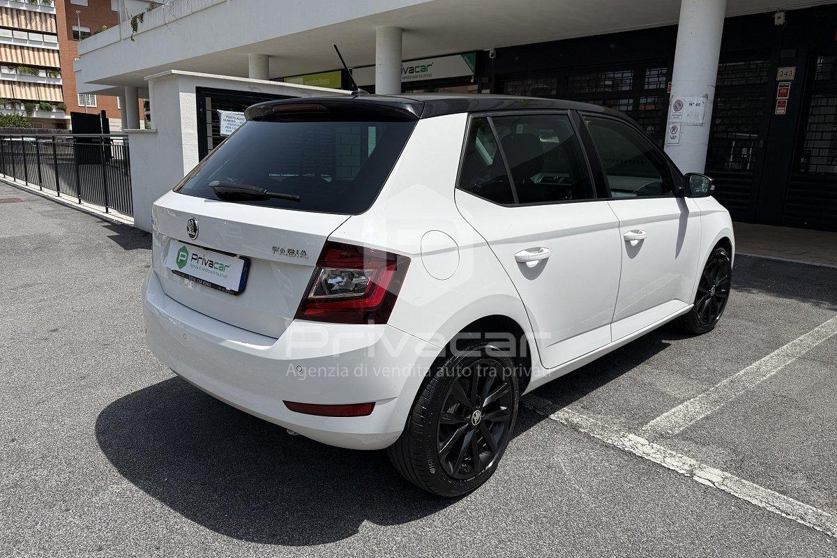 SKODA Fabia 1.0 MPI 75 CV Twin Color Nero