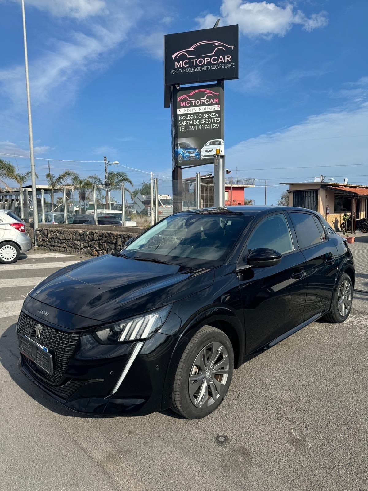 Peugeot 208 motore elettrico 136 CV 5 porte GT