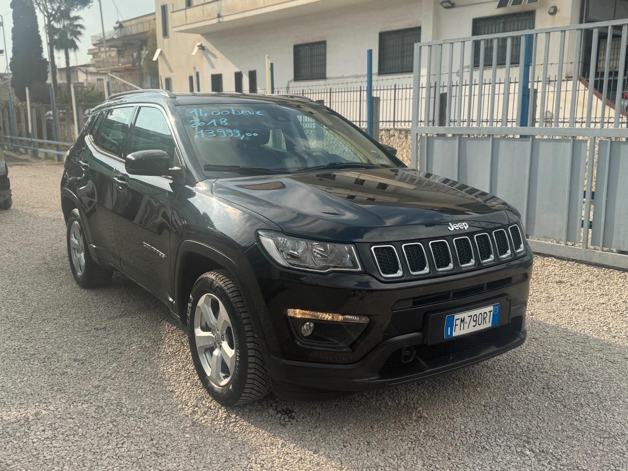 Jeep Compass 1400 benzina multiair 1 proprietario nord itaia km certificati 2018