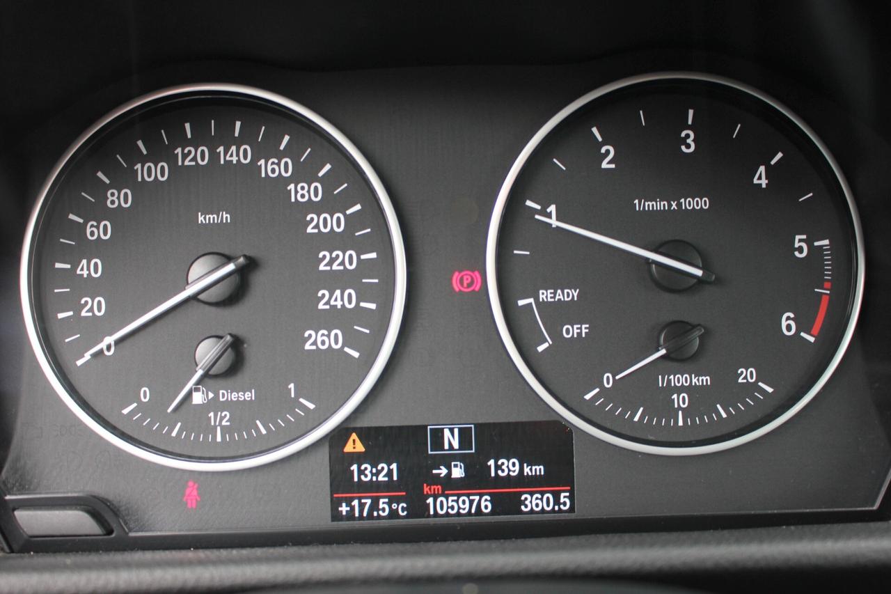 BMW 216 D Advantage TAGLIANDATA KM CERTIFICATI GARANZIA