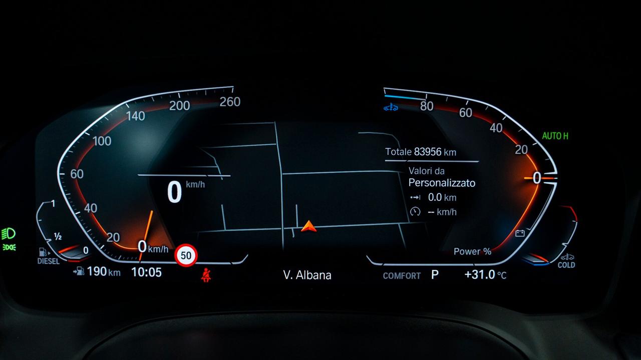 Bmw 320 D BERLINA MHEV 48V MSPORT PRO PACK LUCI XENO PELLE NAVI FULL OPTIONAL