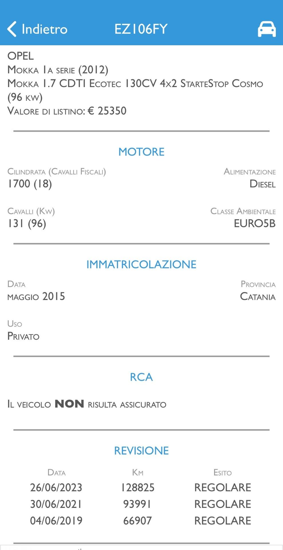 Opel Mokka 1.7 CDTi 130CV S&S Cosmo - 2015