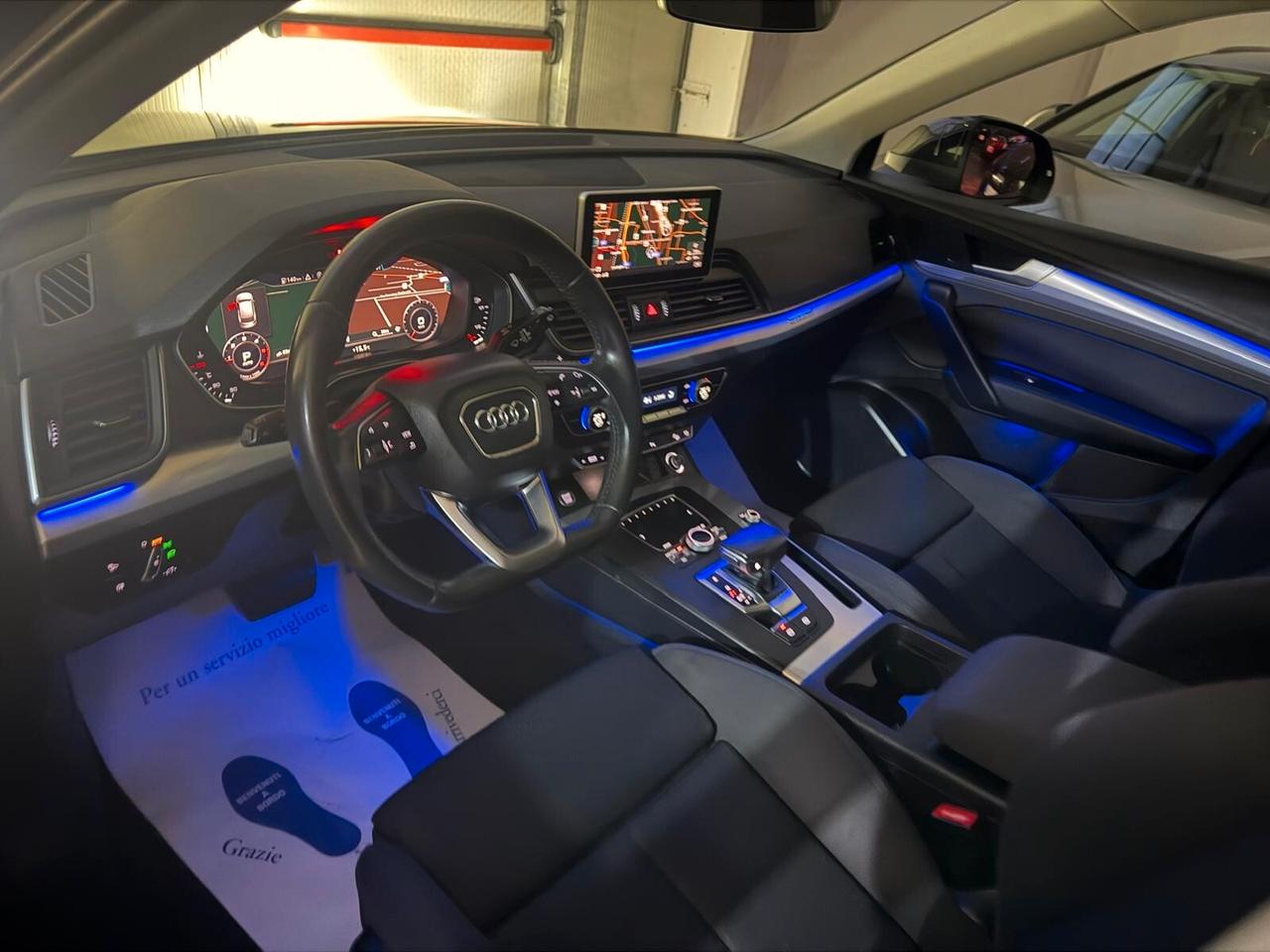 Audi Q5 40 TDI quattro S tronic Sport Virtual Cockpit, Fari Full Led e pacchetto luci ambiente multicolor
