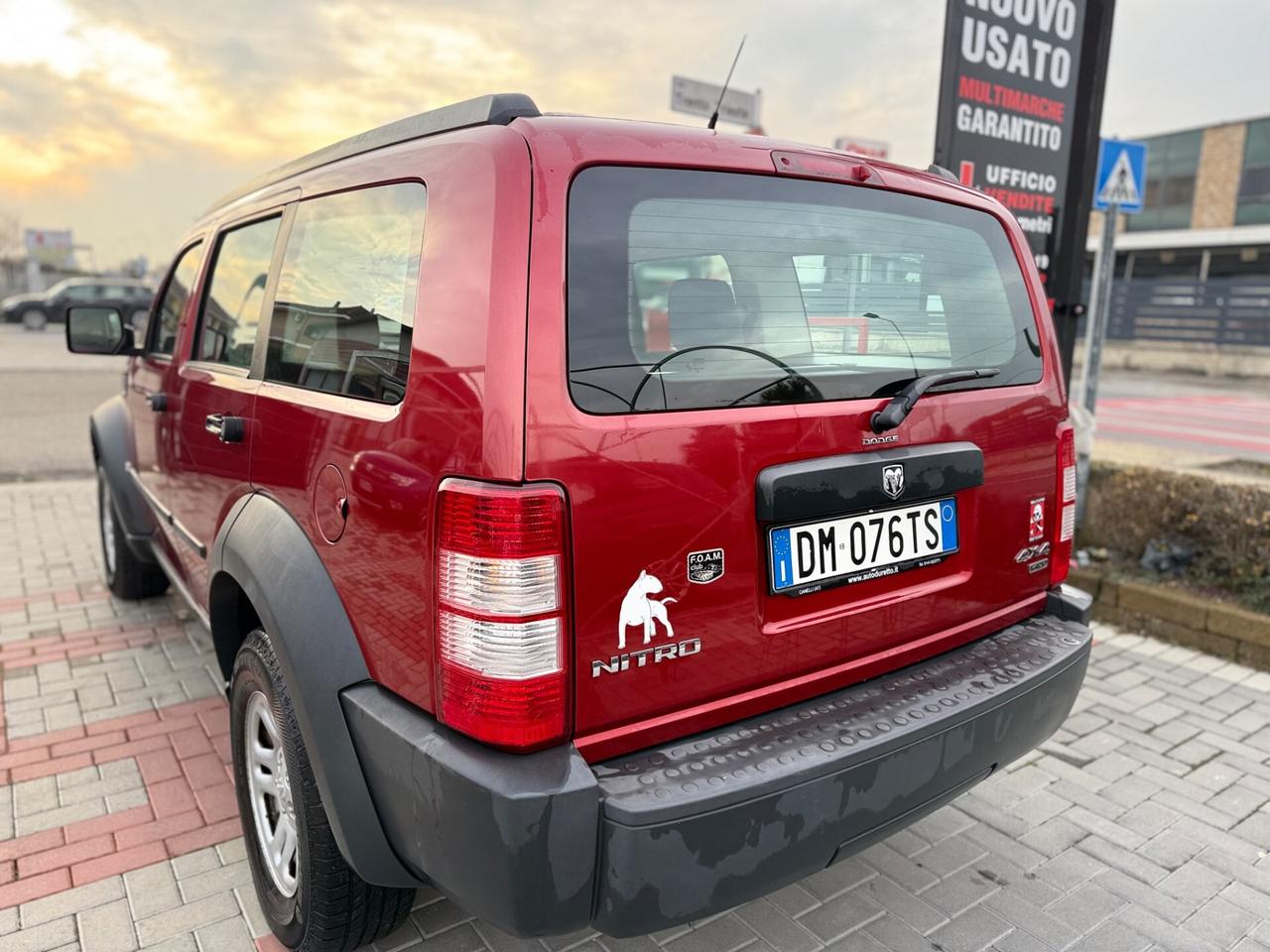 Dodge Nitro 2.8 CRD DPF SXT 4WD UNICO PROPRIETARIO