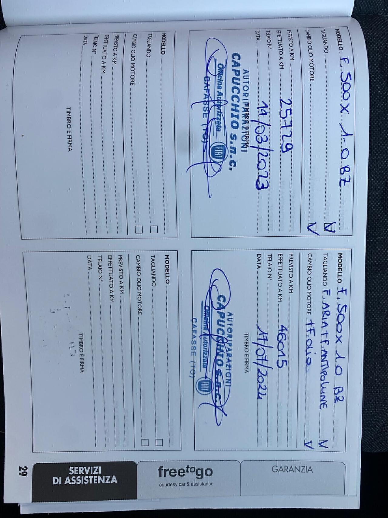 Fiat 500X 1.0 T3 120 CV Business