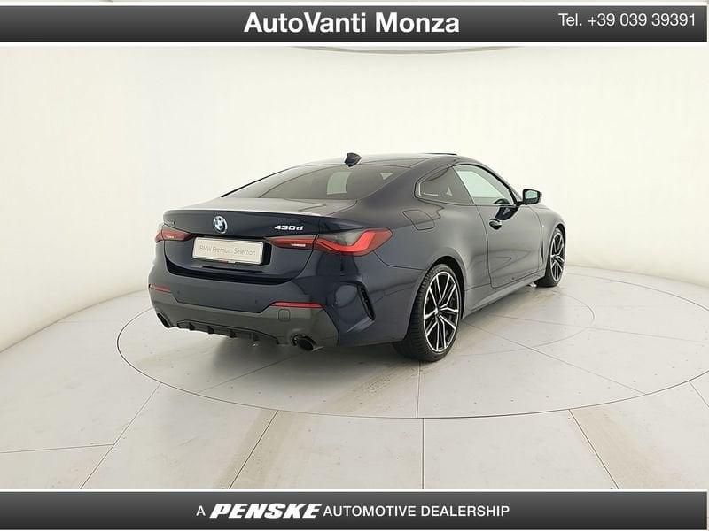BMW Serie 4 430d Coupe mhev 48V xdrive Msport auto