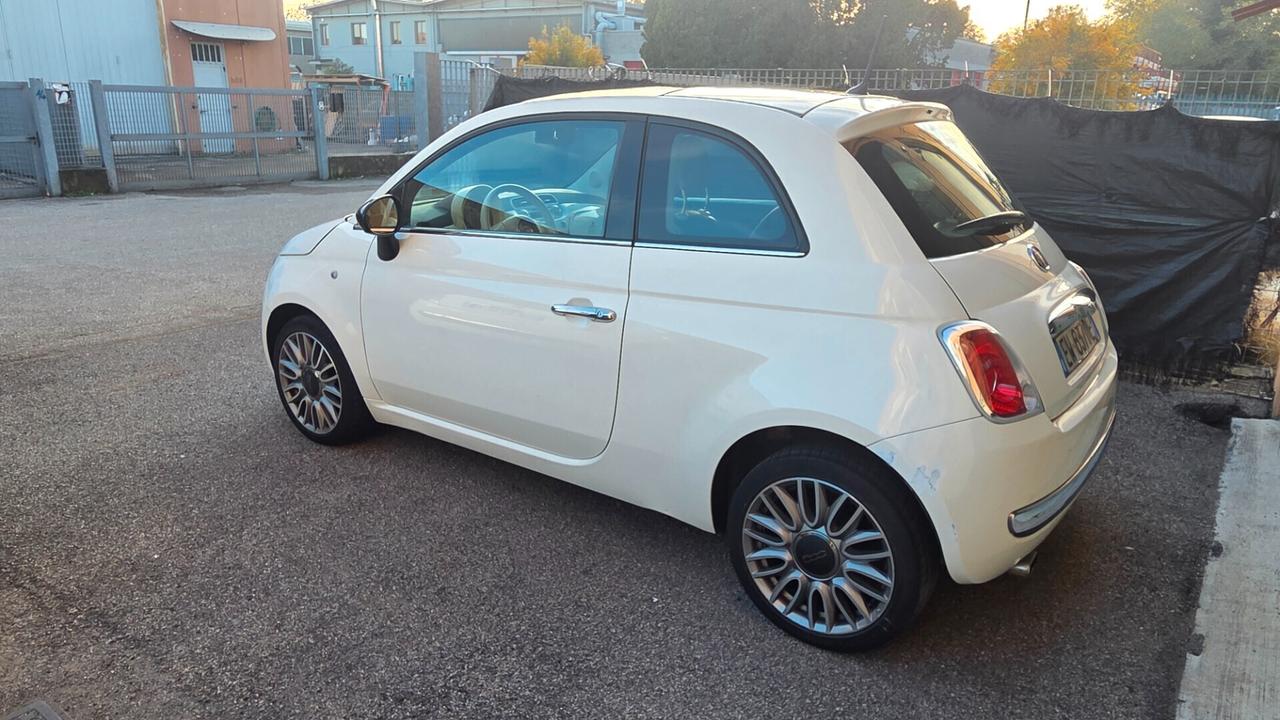 Fiat 500 1.2 GQ interni pelle