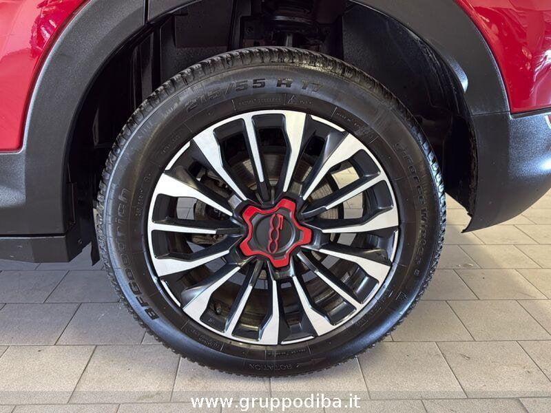 FIAT 500X 2022 1.5 t4 hybrid (Red) 130cv dct