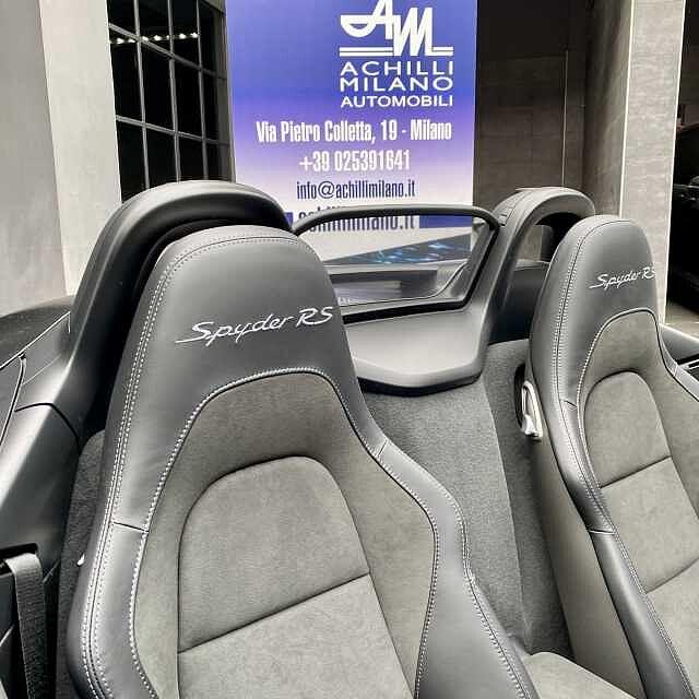 Porsche 718 Spyder RS IVA + LIFT+BOSE