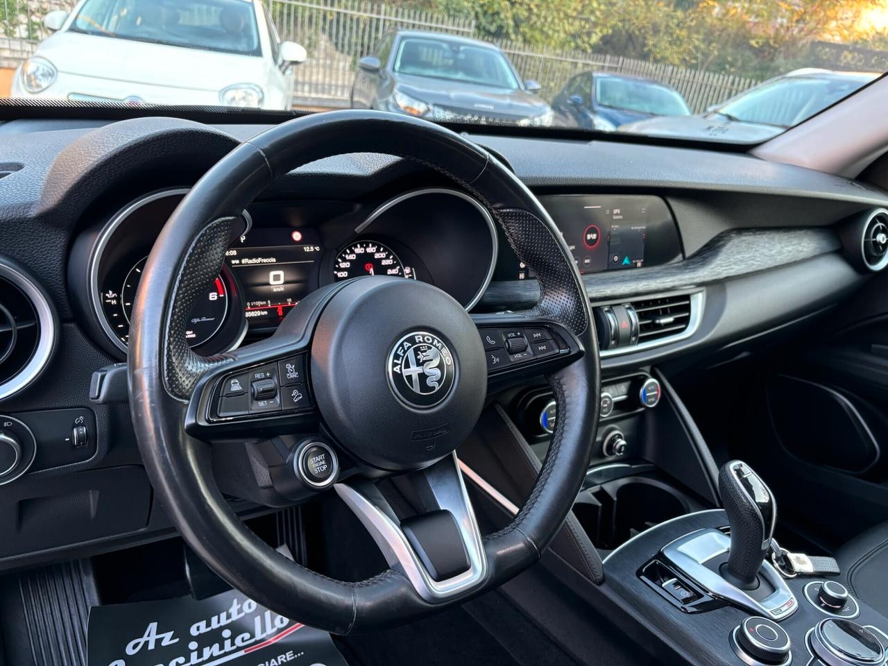 Alfa Romeo Stelvio 2.2 Turbodiesel 190 CV RWD FULL SUPER MY 21 - TOTAL-BLAK