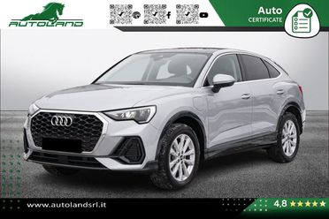 Audi Q3 Sportback 45 2.0 TFSIe 245cv s-tronic Plug-in Hybrid *Tetto*