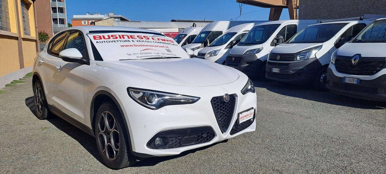 Alfa Romeo Stelvio 2.2 Turbodiesel 190 CV AT8 Q4 Sprint - KM. 92.000 TAGLIANDATO!