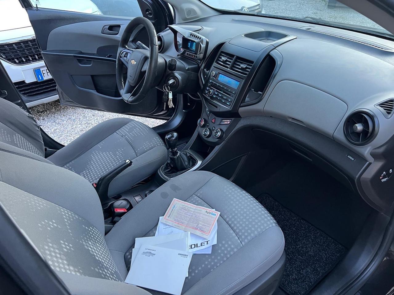 Chevrolet Aveo 1.2 86CV GPL 5 porte LS