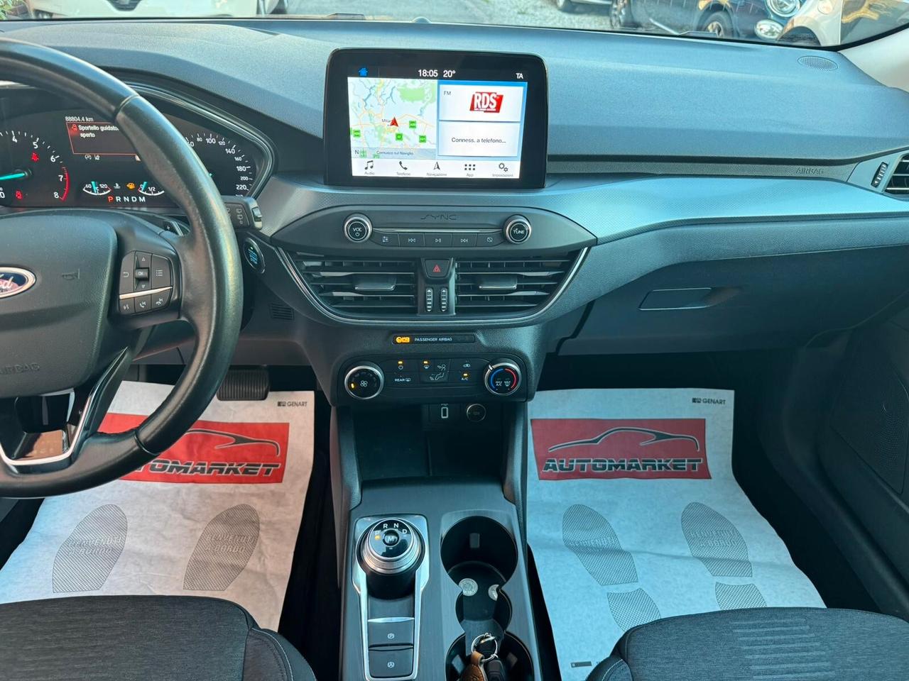Ford Focus 1.0 EcoBoost 125 CV automatico SW Active Co-Pilot