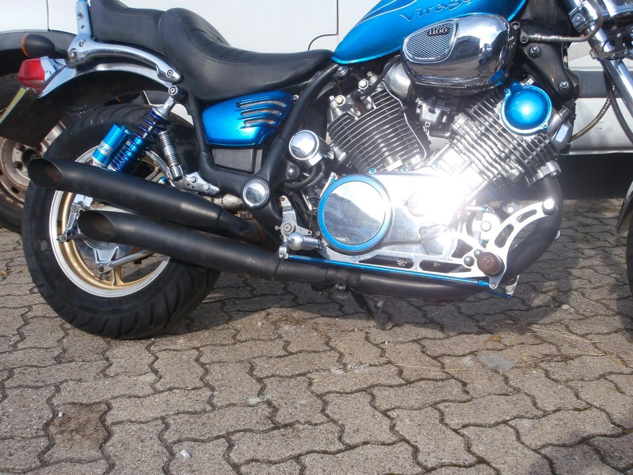 Yamaha XV 1000 SE Golden Edition del 1986 compreso trapasso-tagliando-garanzia