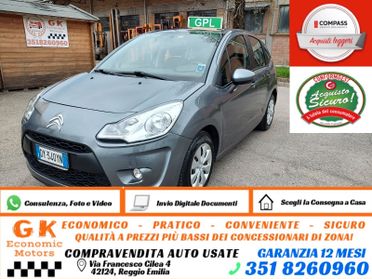 Citroen C3 1.4 Ideal Eco Energy G, GARANZIA L.12 MESI, OK NEOPATENTATI