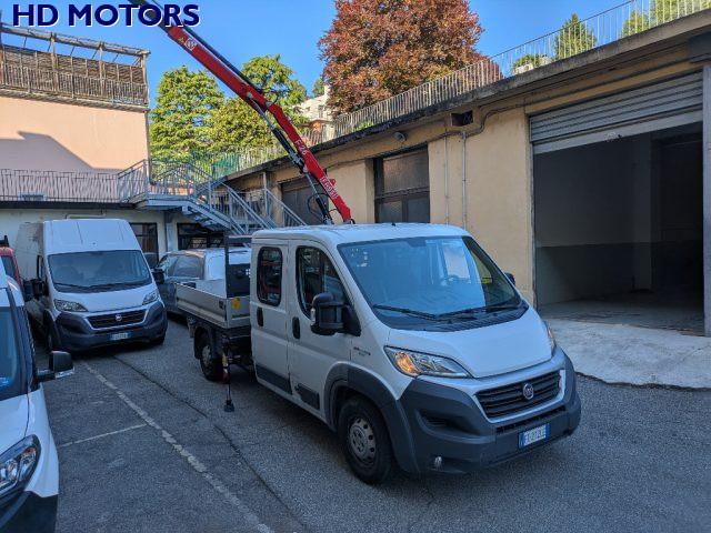 FIAT DUCATO 35 2.3 MJT 130 CV maxi doppia cabina gru