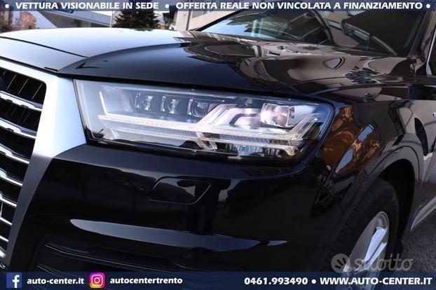 Audi Q7 50 TDI quattro S-LINE SLINE 7POSTI GANCIO
