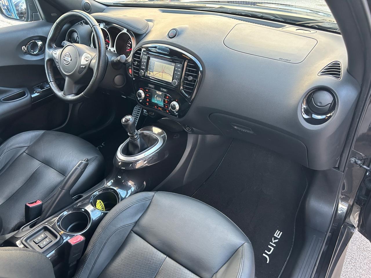 Nissan Juke Tekna 1.5 dci 110 cv 2017 navi camera 360
