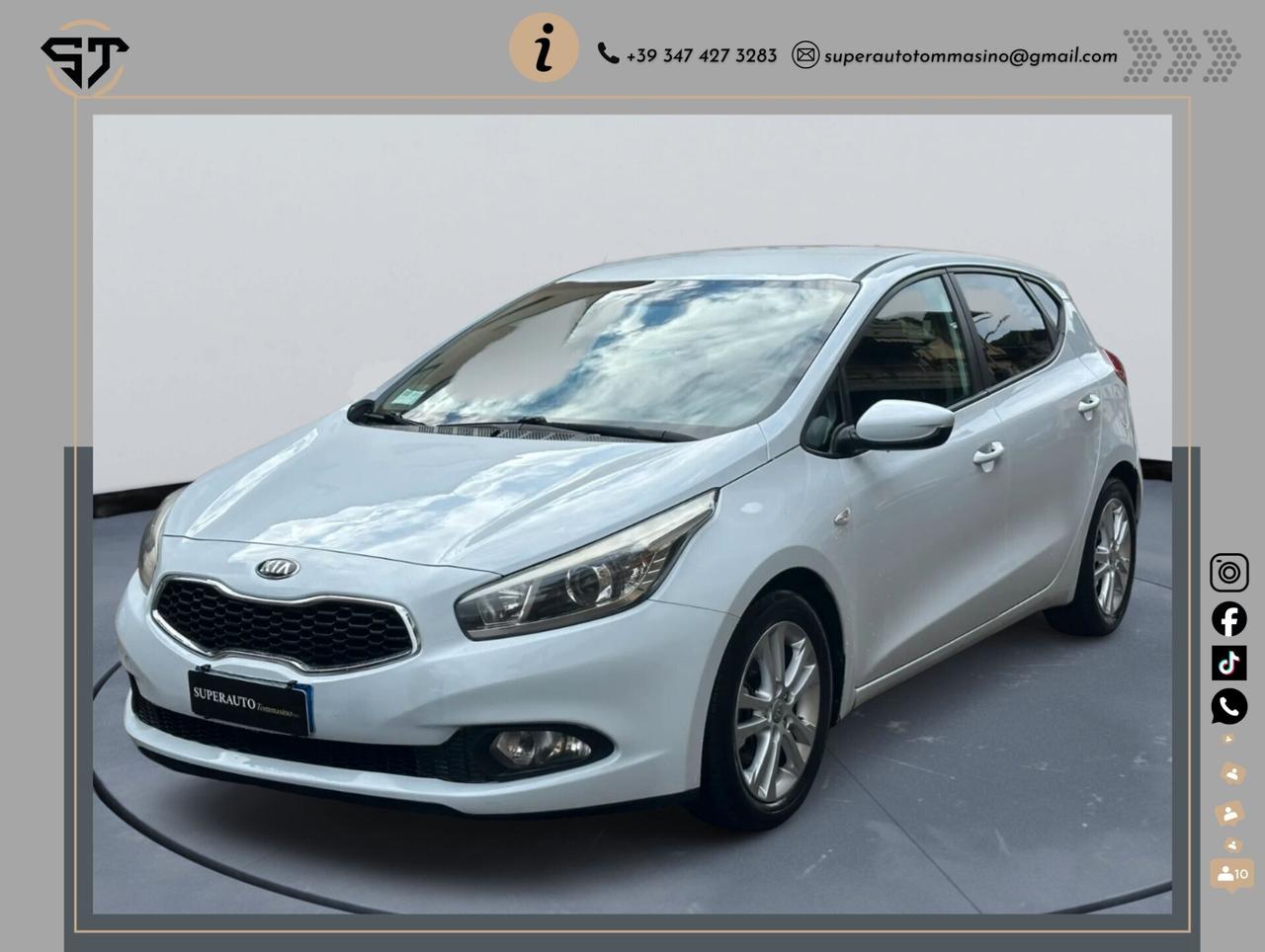 Kia Ceed 1.4 CRDi 5 porte perfetta