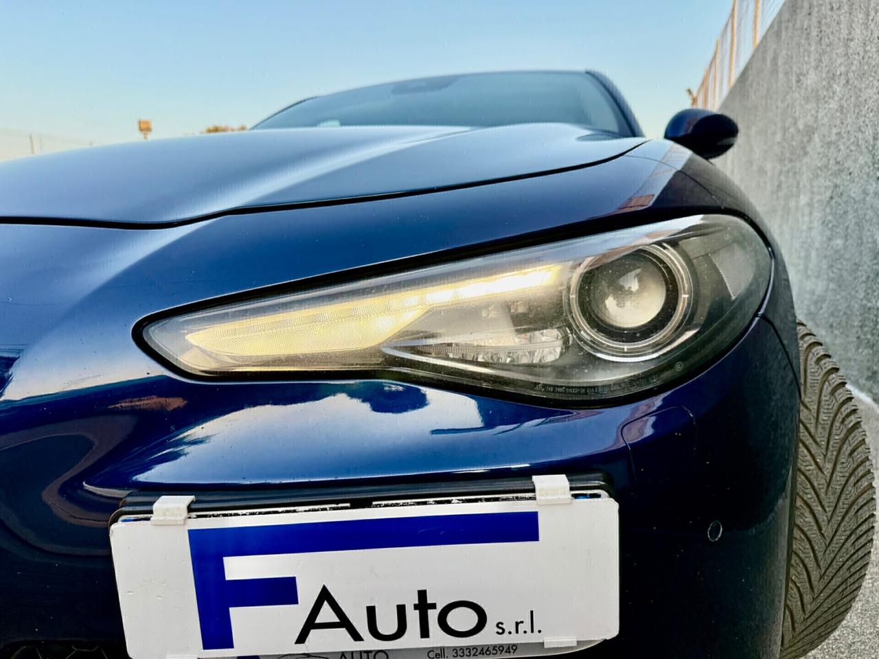 Alfa Romeo Giulia 2.2 TD 180 CV,LED+Xeno,Navi,Retrocam.,Pelle,ecc.