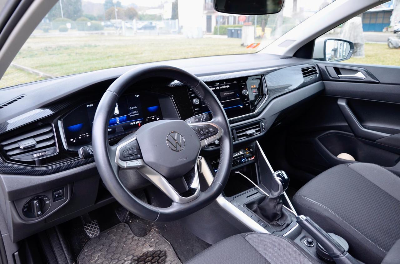 VOLKSWAGEN POLO 1.0 TSI LIFE 95cv, UNICO UTILIZZATORE, UFF ITALIANA, FARI LED, APPLE ANDROID, EURO 6D, PERMUTE
