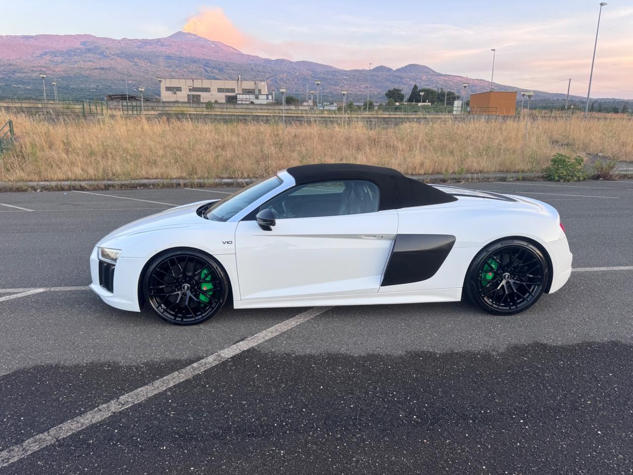 Audi R8 Spyder 5.2 FSI quattro S tronic full carbonio PERMUTE