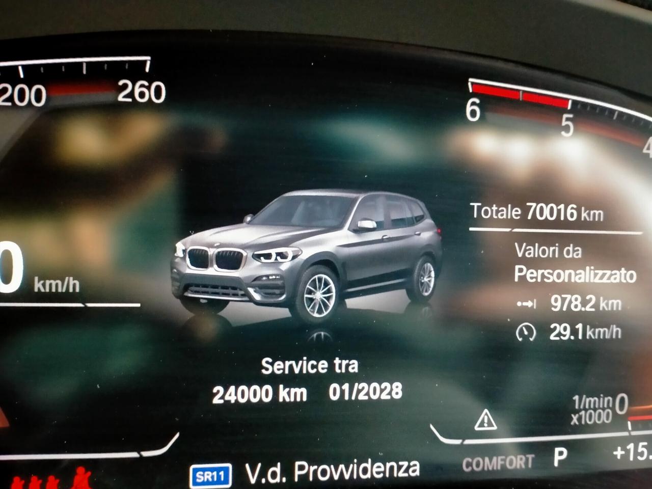BMW X3 XDRIVE 2.0D MHEV 48V XLINE VOL. MSPORT LEGA 19 STEPTRONIC