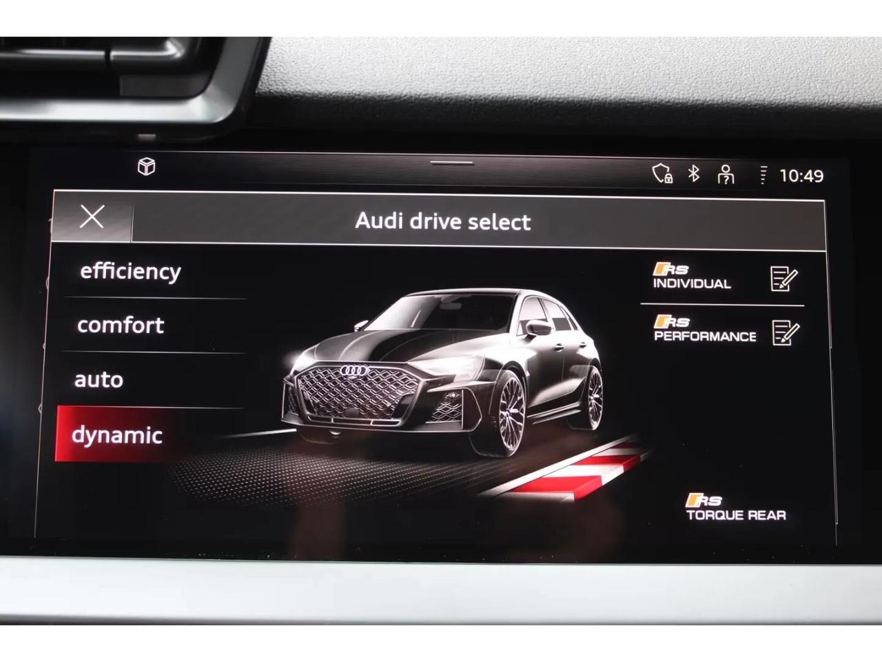Audi RS3 Sportback 2.5TFSI/TETTO/HEAD-UP DISPLAY/SONOS/PELLE TOTALE/RETROCAMERA
