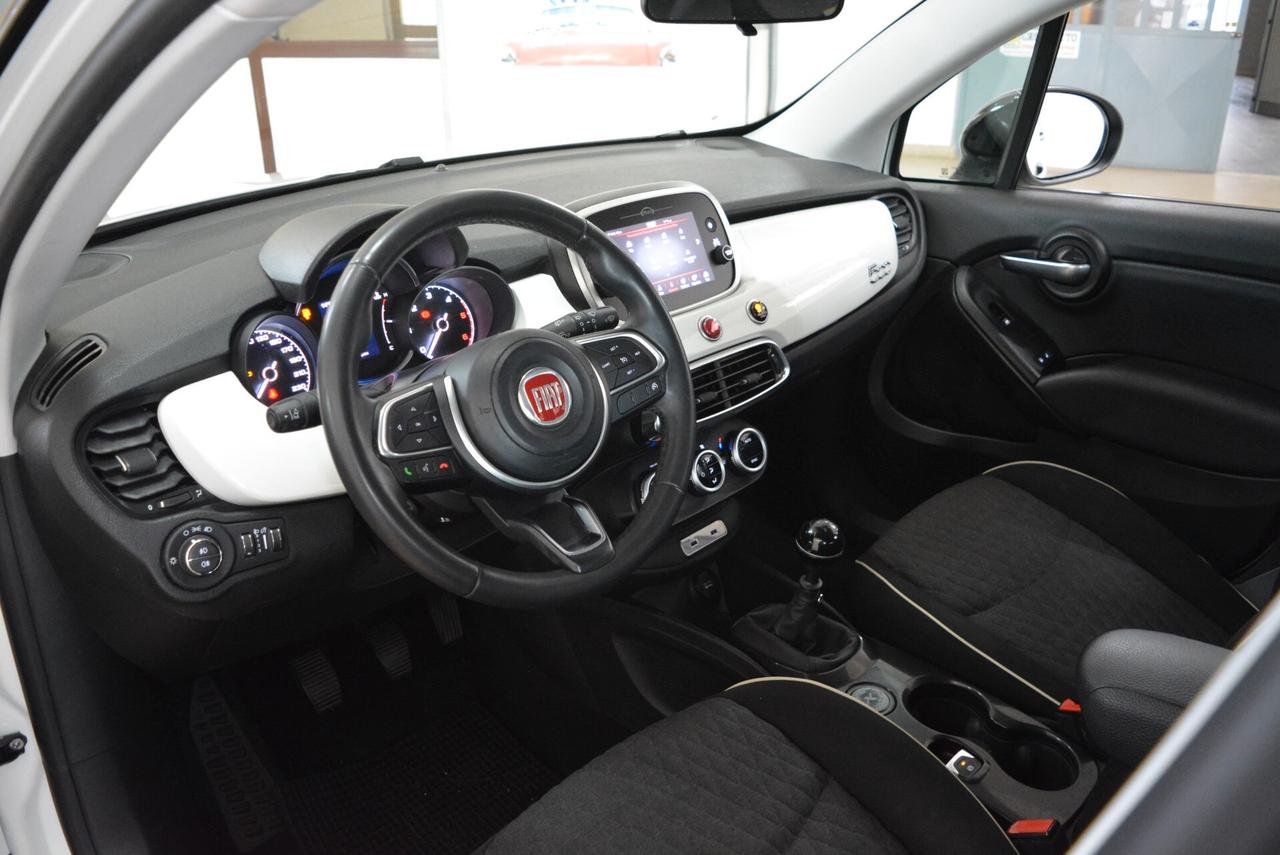 Fiat 500X 1.3 Mjet 95 CV City Cross Bicolor telecamera